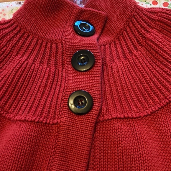 Kenneth Kole Reaction Red Sweater - Picture 3 of 4